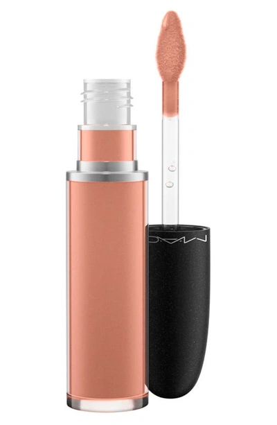 Shop Mac Cosmetics Retro Matte Liquid Lipcolour Lipstick In Burnt Spice