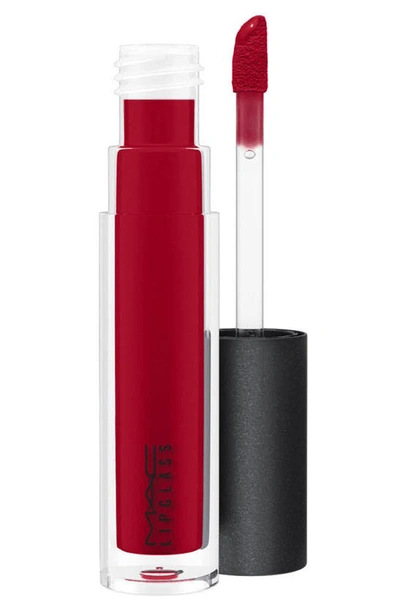 Shop Mac Cosmetics Lipglass Lip Gloss In Ruby Woo