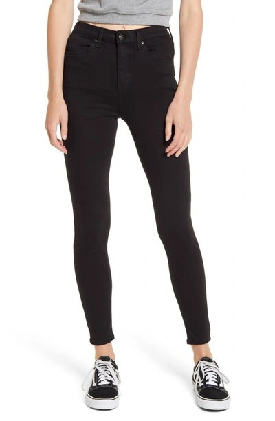 Shop Topshop Jamie Skinny Jeans In Black