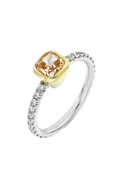Shop Bony Levy Yellow Diamond Ring (nordstrom Exclusive) In Yellow Diamond/ White