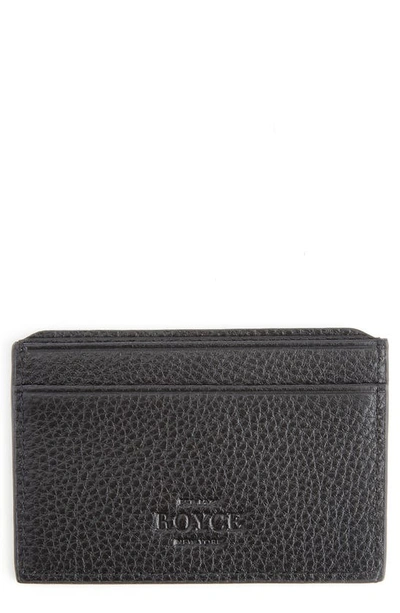 Shop Royce Rfid Leather Card Case In Black