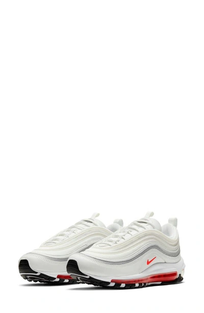 Shop Nike Air Max 97 Sneaker In Summit White/ Siren Red/ Black