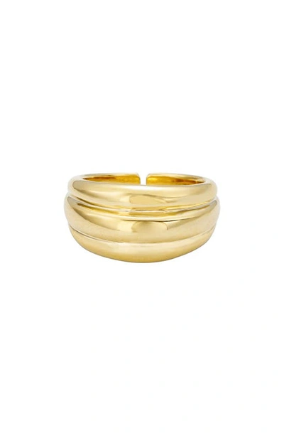 Shop Ettika Dome Ring In Gold