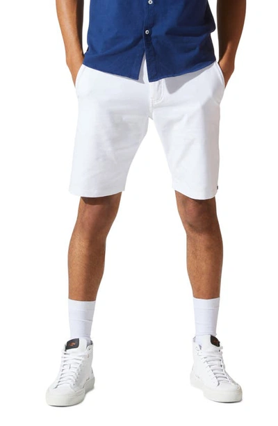 Shop Good Man Brand Flex Pro 9-inch Jersey Shorts In White