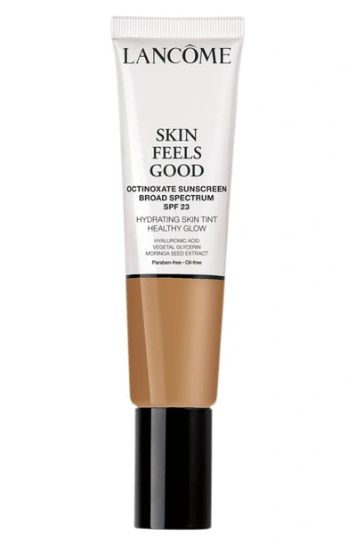 Shop Lancôme Skin Feels Good Hydrating Skin Tint Healthy Glow Foundation Spf 23 In 08n Sweet Honey