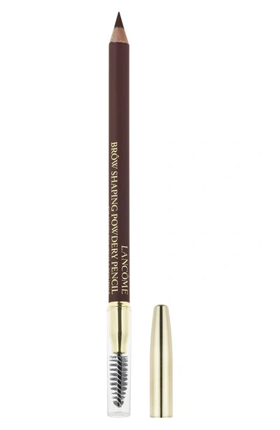 Shop Lancôme Brow Shaping Powdery Brow Pencil In Chocolate 07