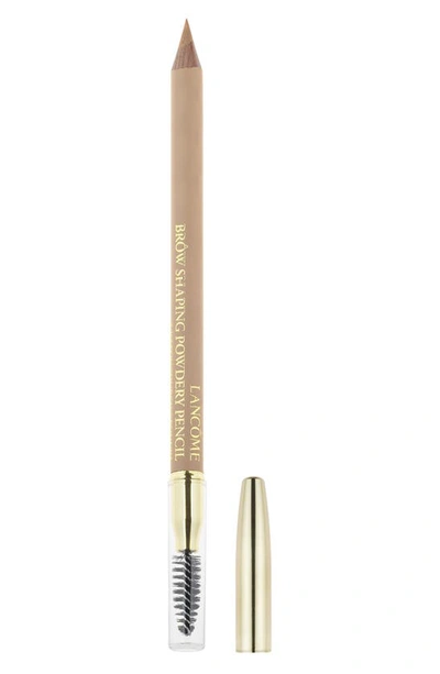 Shop Lancôme Brow Shaping Powdery Brow Pencil In Blonde 01