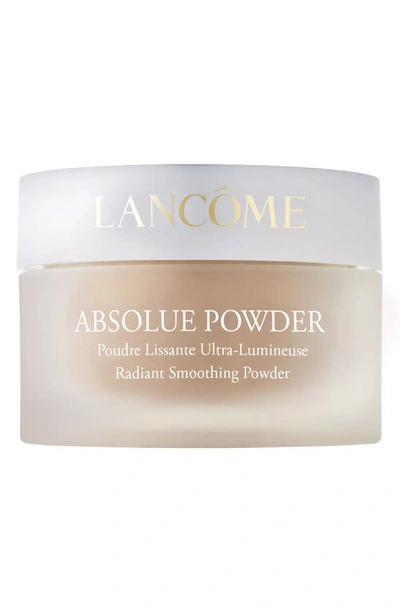 Shop Lancôme Absolue Powder Radiant Smoothing Powder In Absolute Almond