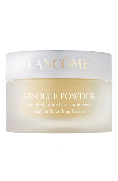 Shop Lancôme Absolue Powder Radiant Smoothing Powder In Absolute Peche