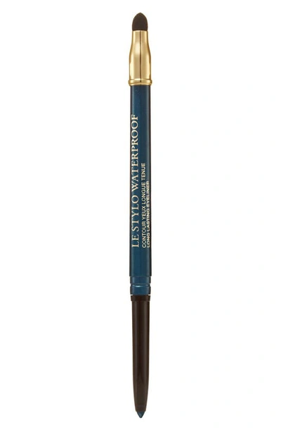 Shop Lancôme Le Stylo Waterproof Long Lasting Eyeliner In Azure