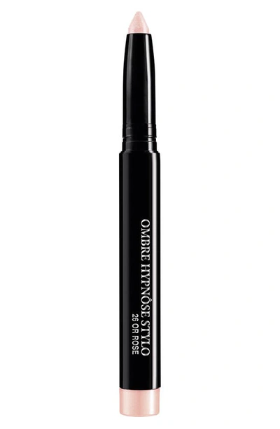 Shop Lancôme Ombre Hypnose Stylo Eyeshadow In Rose