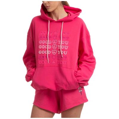 Shop Ireneisgood Women's Sweatshirt Hood Hoodie  Goodfy In Pink