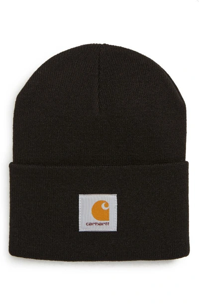 Shop Carhartt Watch Beanie In Black