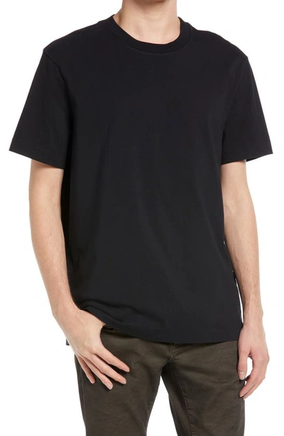 Shop Allsaints Musica Slim Fit T-shirt In Black