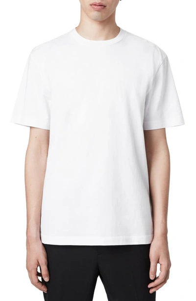 Shop Allsaints Musica Slim Fit T-shirt In Optic White