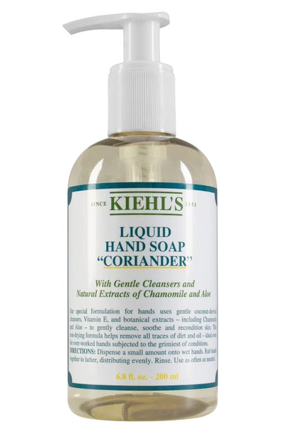 Shop Kiehl's Since 1851 Coriander Liquid Hand Soap, 6.8 oz