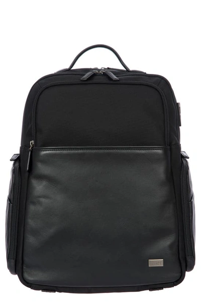 Shop Bric's Monza Large Backpack In Black/ Black