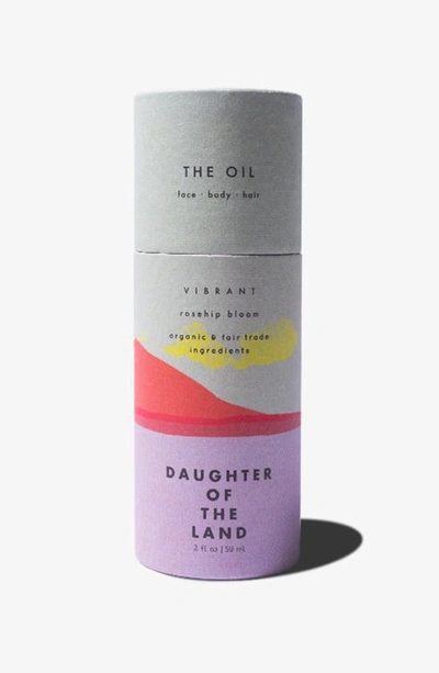 Shop Daughter Of The Land The Oil For Face, Body & Hair In Rosehip Bloom