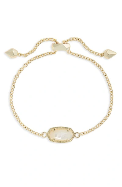 Shop Kendra Scott Elaina Birthstone Bracelet In June/ Ivory Mop