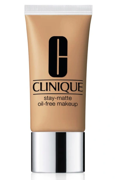 Shop Clinique Stay-matte Oil-free Makeup Foundation, 1 oz In 15 Beige