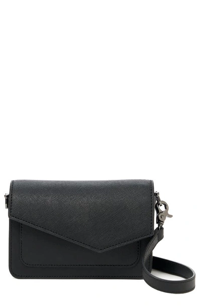 Shop Botkier Cobble Hill Mini Leather Convertible Crossbody Bag In Black