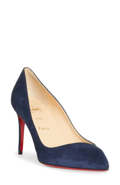 Shop Christian Louboutin Corneille Pointed Toe Pump In Nocturne