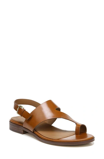 Shop 27 Edit Eris Slingback Sandal In Tan Leather