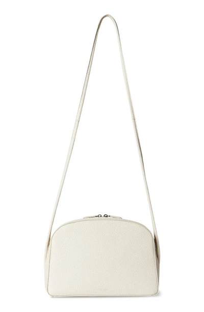 Shop The Row Single Mignon Leather Crossbody Bag In Ivory