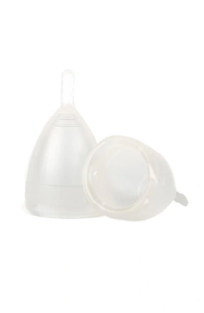 Shop Lunette Size 2 Reusable Menstrual Cup In Clear