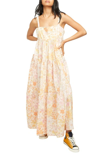 Shop Free People Floral Maxi Sundress In Light Combo