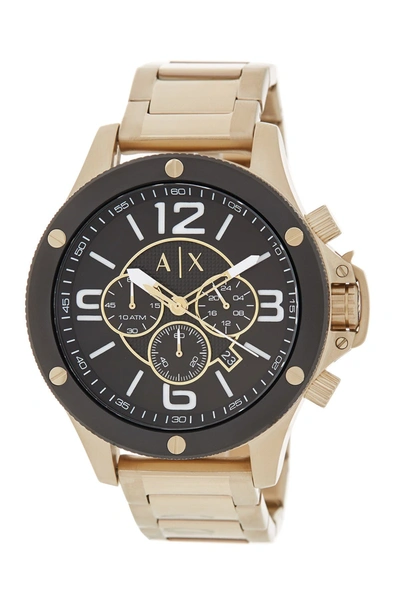 Shop Ax Armani Exchange Chronograph Bracelet Watch, 48mm