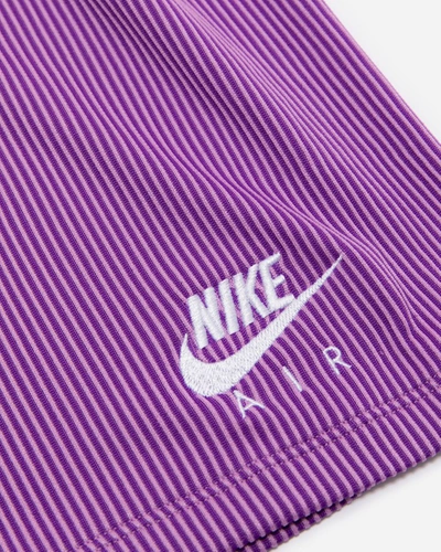 Shop Nike Rib Skirt In Purple