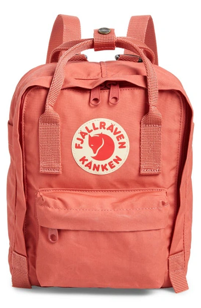 Shop Fjall Raven Mini Kanken Water Resistant Backpack In Dahlia
