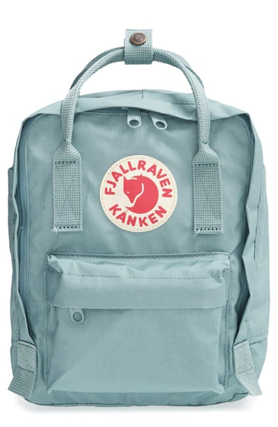 Shop Fjall Raven Mini Kånken Water Resistant Backpack In Sky Blue