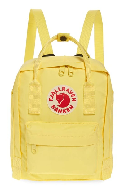 Shop Fjall Raven Mini Kånken Water Resistant Backpack In Corn
