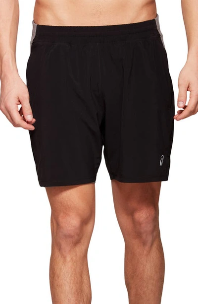Shop Asicsr Fietro 2-in-1 Shorts In Black
