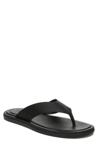 Shop Vince Dean 2 Flip Flop In Black