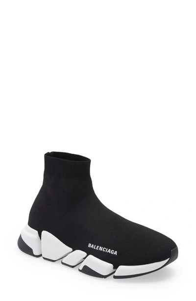 Shop Balenciaga Speed 2.0 Sock Sneaker In Black