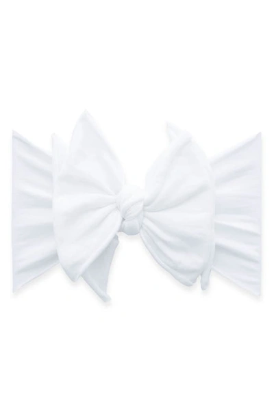 Shop Baby Bling Fab-bow-lous Headband In White