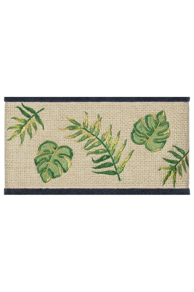 Linum Home Zoe 3-piece Embellished Towel In Midnight Blue