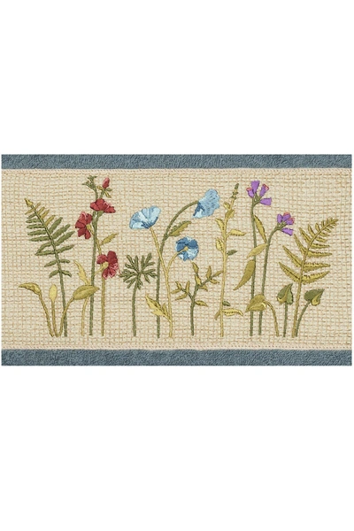 Linum Home Serenity Embellished Bath Towel In Teal