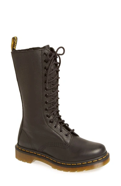 Shop Dr. Martens' '1b99' Leather Boot In Black Virginia