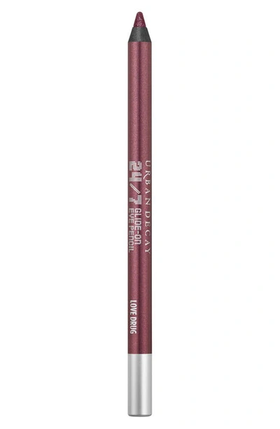 Shop Urban Decay Naked Cherry 24/7 Glide-on Eye Pencil In Love Drug