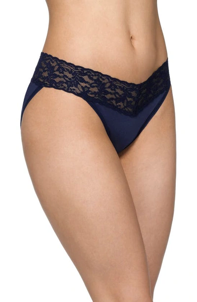 Shop Hanky Panky 'vikini' Bikini In Navy