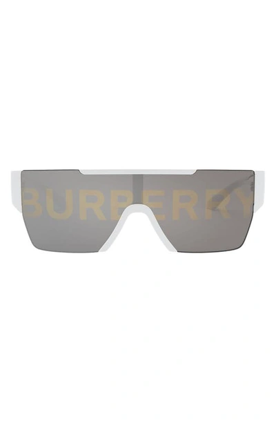 Burberry Mod. Be 4291 In White/gry  Slvr/gold