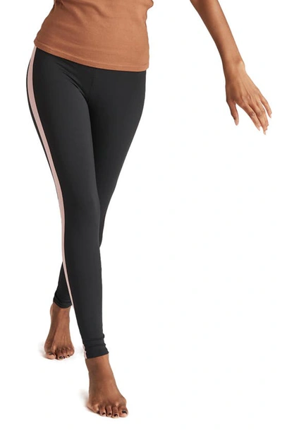 Shop Strut This Olympic High Waist Leggings In Black/ Ballet/ Toffee