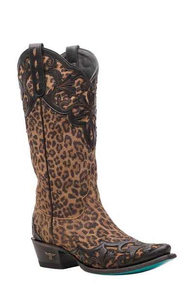 Shop Lane Boots Lilly Western Boot In Cats Meow Leather