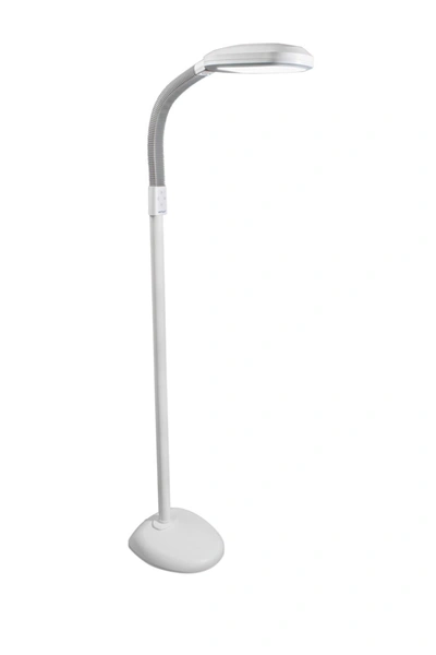Shop Verilux Smartlight Led Floor Lamp In White
