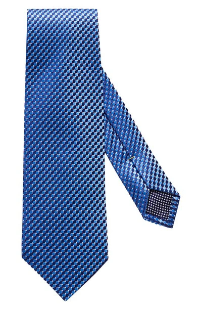 Eton Dot Silk Classic Tie In Navy
