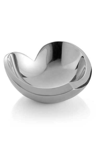 Shop Nambe Love Bowl In Alloy